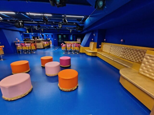 Werkplaats interieur